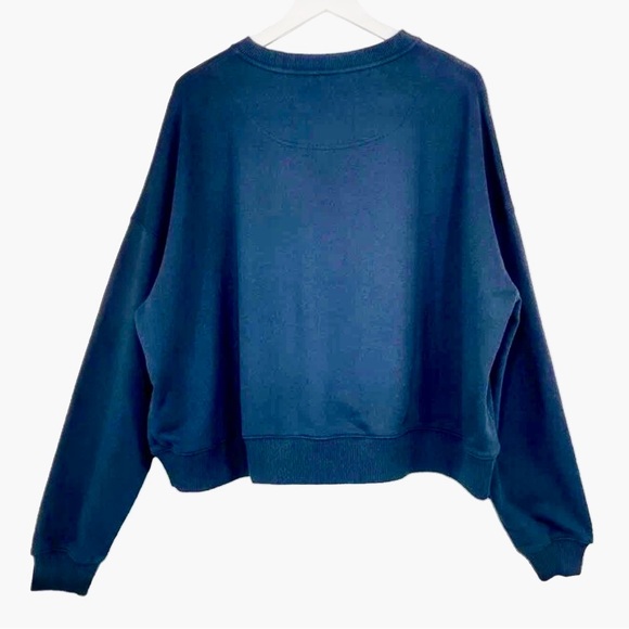 Coach Blue Sweatshirt with Pink Logo - Picture 2 of 8